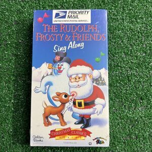 The Rudolph Frosty & Friends Sing Along VHS 1996 Christmas Cartoon New Sealed